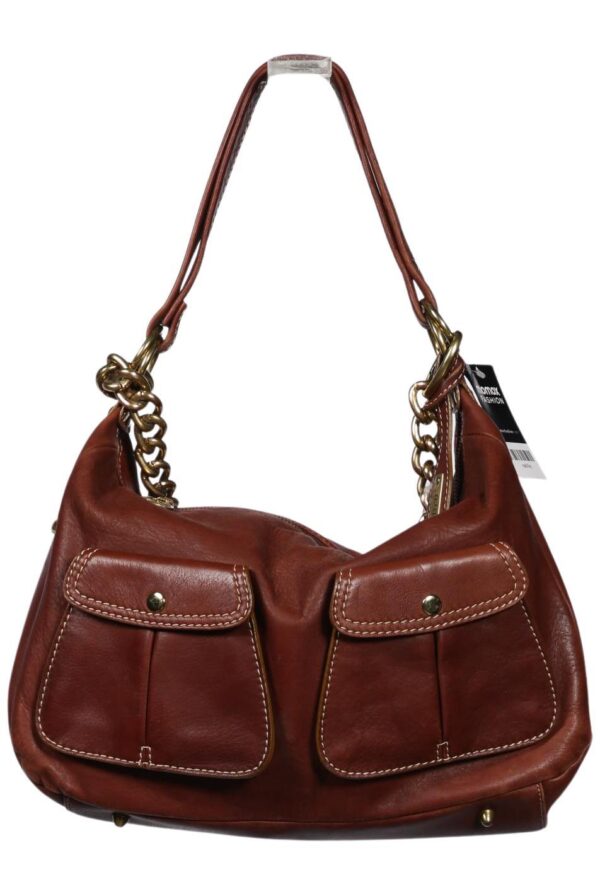 Abro Damen Handtasche, braun, Gr.