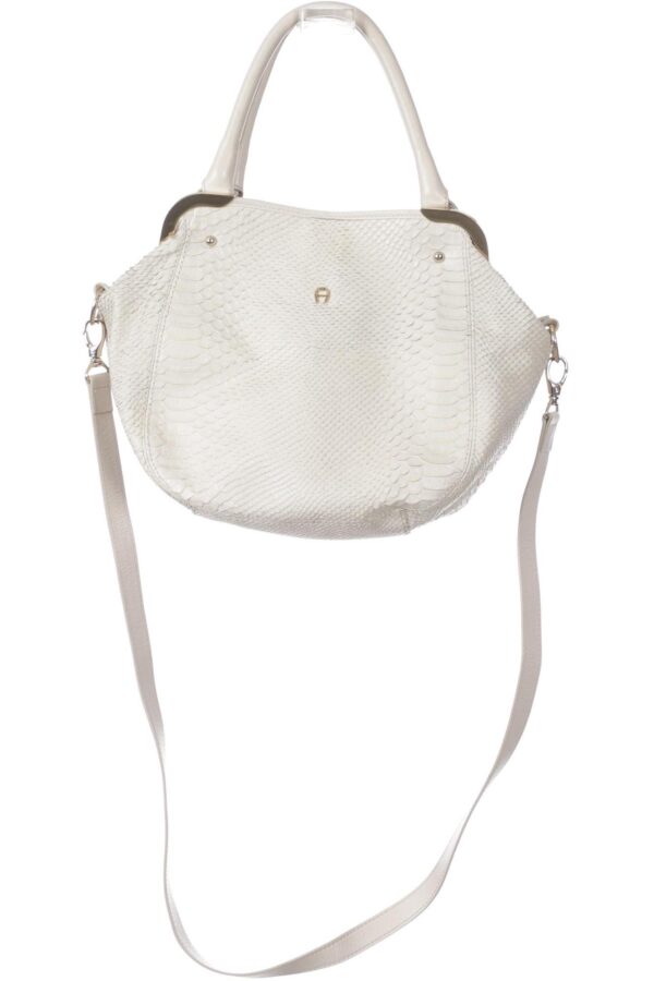 Aigner Damen Handtasche, weiß, Gr.