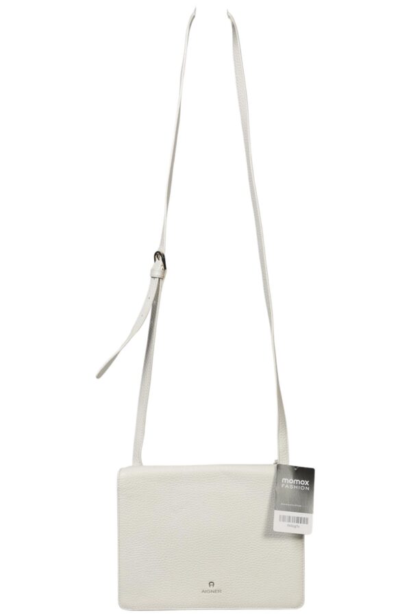 Aigner Damen Handtasche, weiß, Gr.