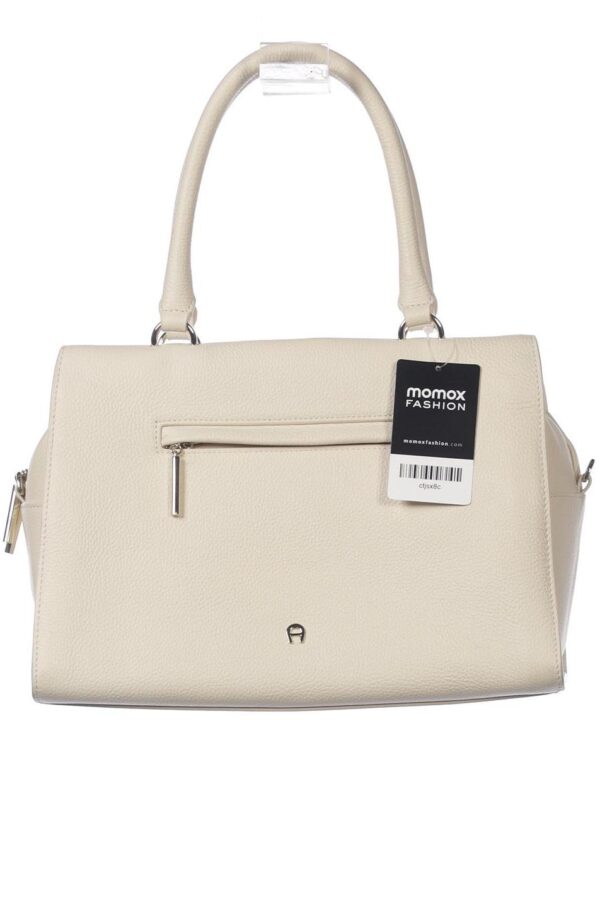 Aigner Damen Handtasche, cremeweiß, Gr.
