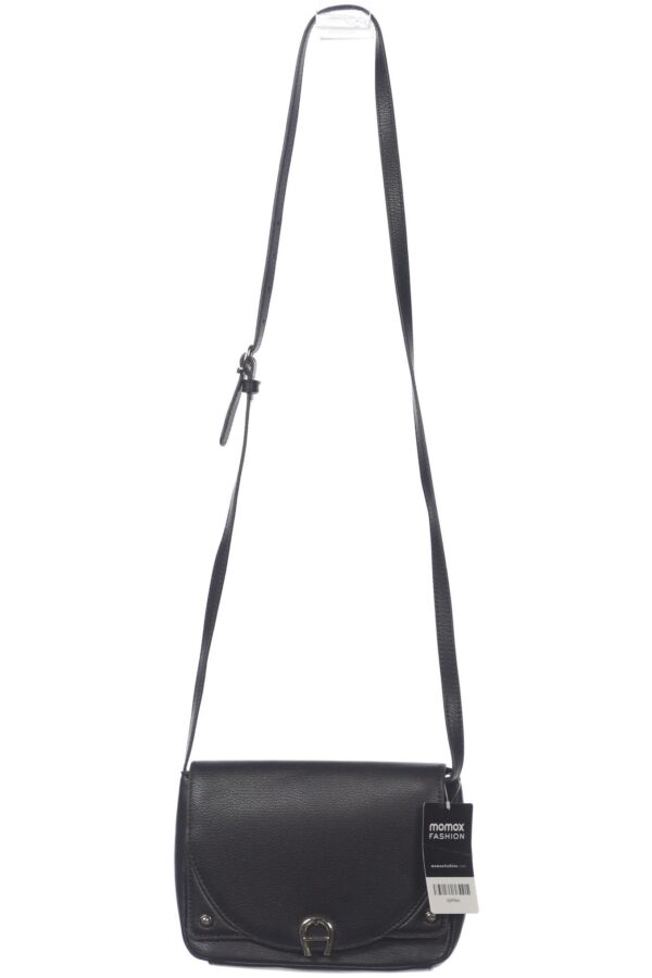 Aigner Damen Handtasche, schwarz, Gr.