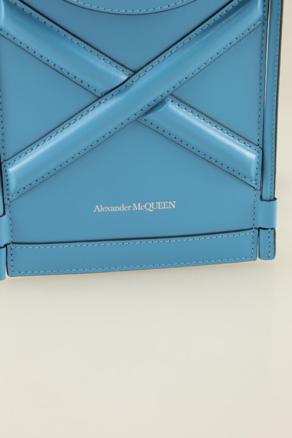 Alexander McQueen Damen Handtasche, blau, Gr. – Bild 3