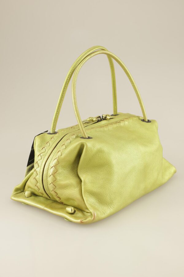 Bottega Veneta Damen Handtasche, gold, Gr. – Bild 2