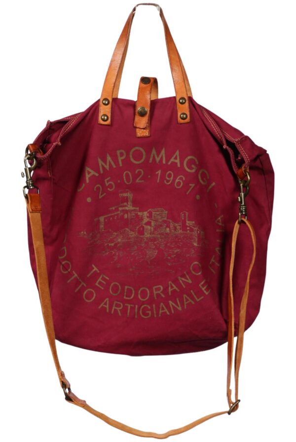 Campomaggi Damen Handtasche, rot, Gr.