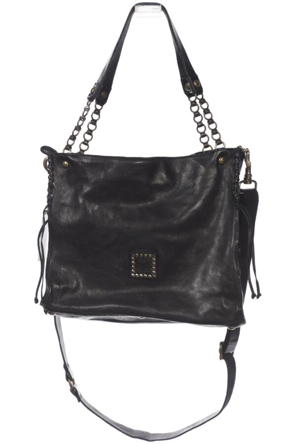 Campomaggi Damen Handtasche, schwarz, Gr.