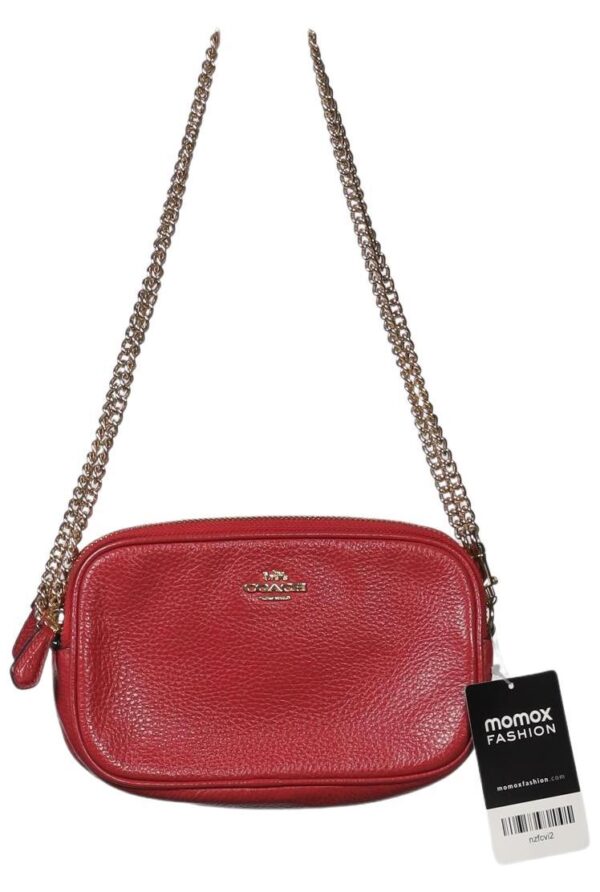 Coach Damen Handtasche, rot, Gr.