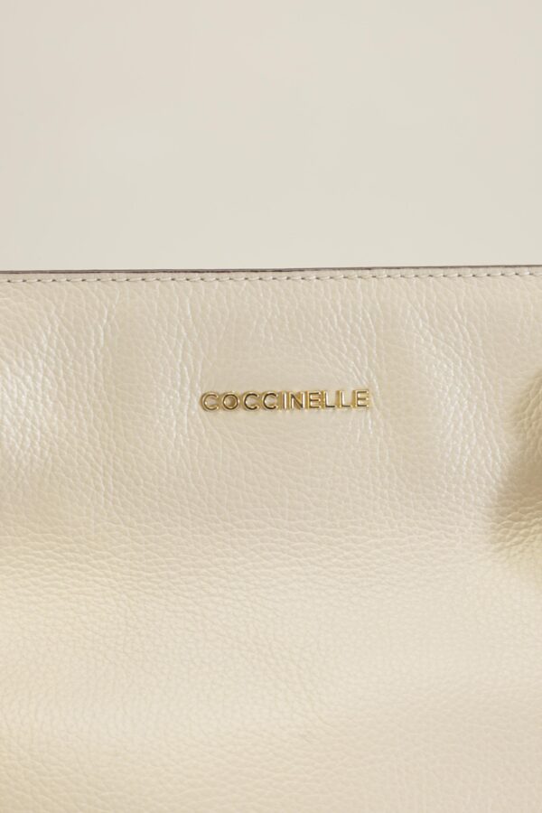 Coccinelle Damen Handtasche, beige, Gr. – Bild 3