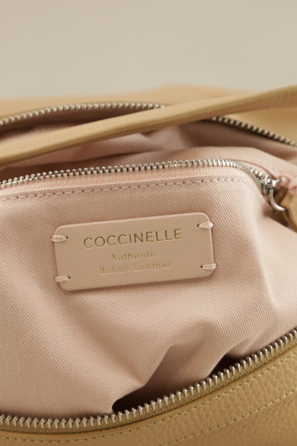 Coccinelle Damen Handtasche, beige, Gr. – Bild 3