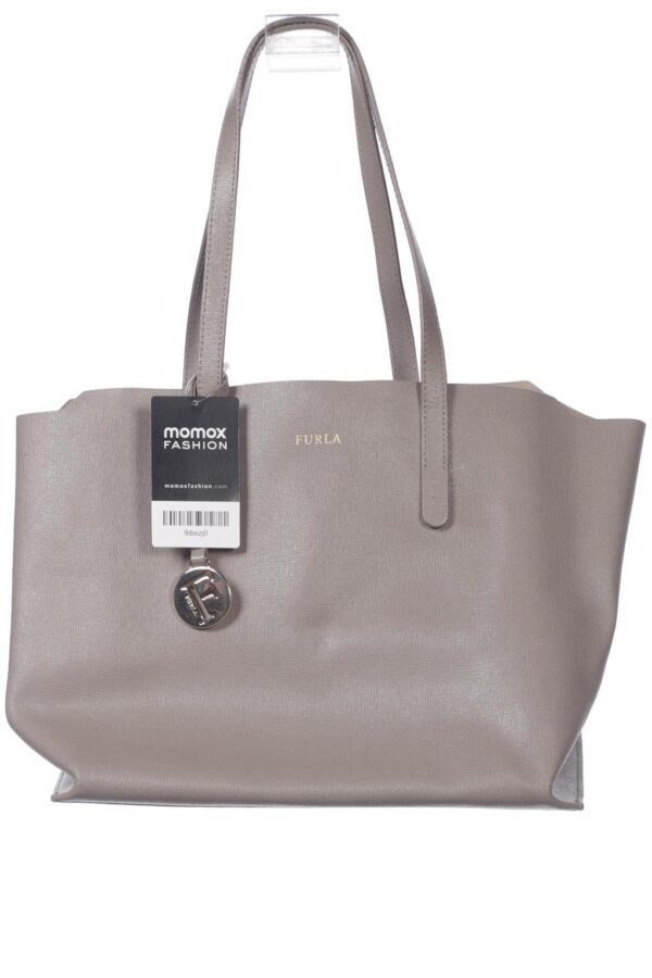 Furla Damen Handtasche, grau, Gr.