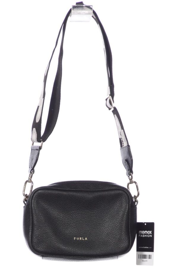 Furla Damen Handtasche, schwarz, Gr.