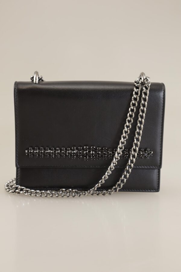Jimmy Choo Damen Handtasche, schwarz, Gr.