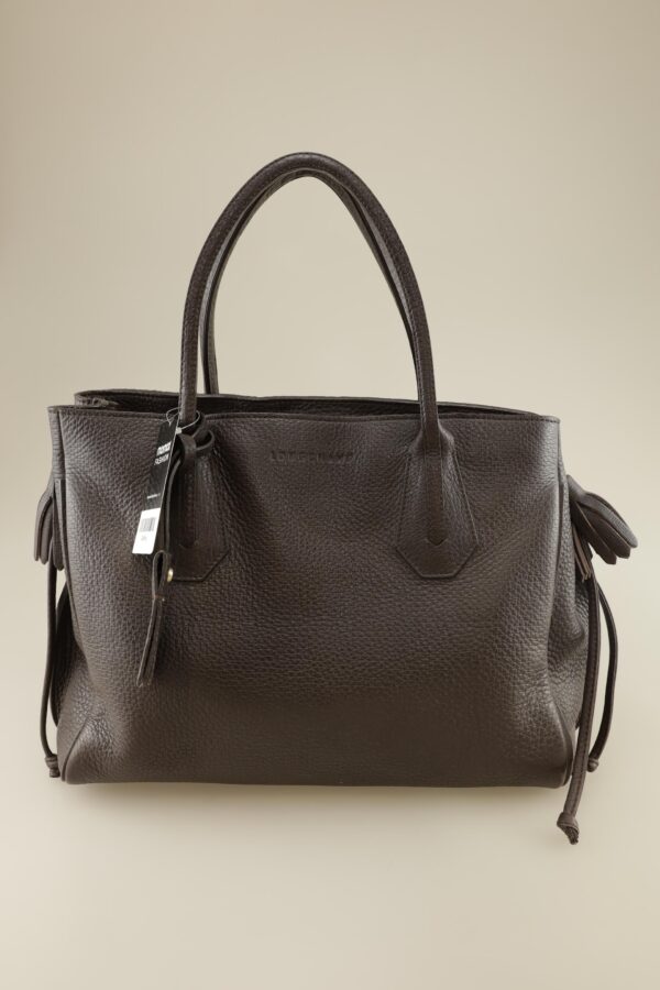 Longchamp Damen Handtasche, braun, Gr.