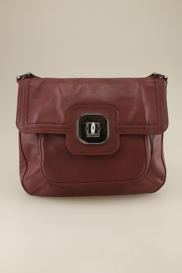 Longchamp Damen Handtasche, bordeaux, Gr.