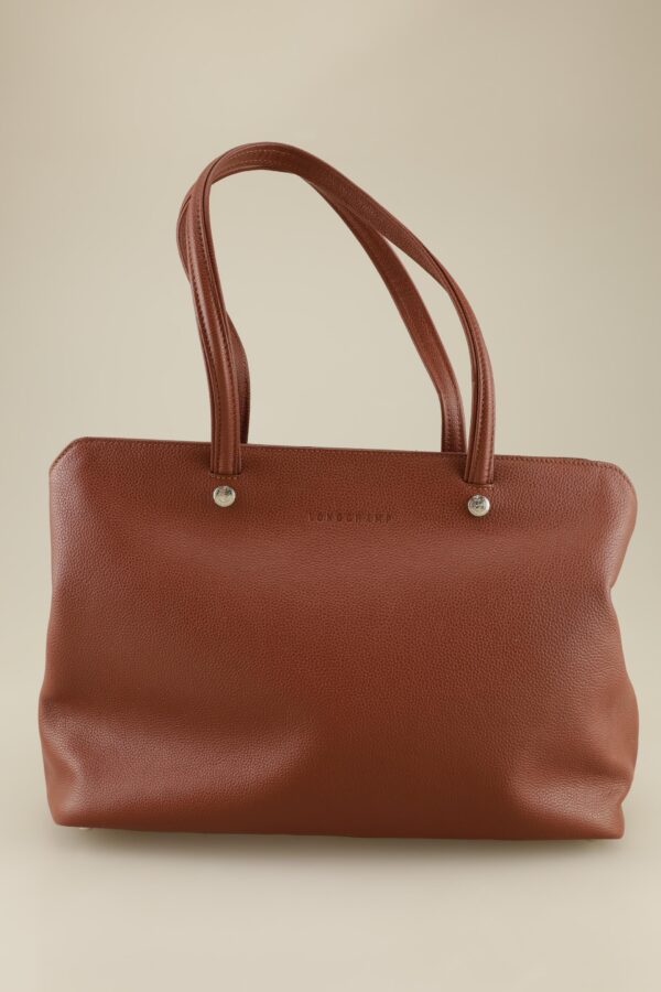 Longchamp Damen Handtasche, braun, Gr.