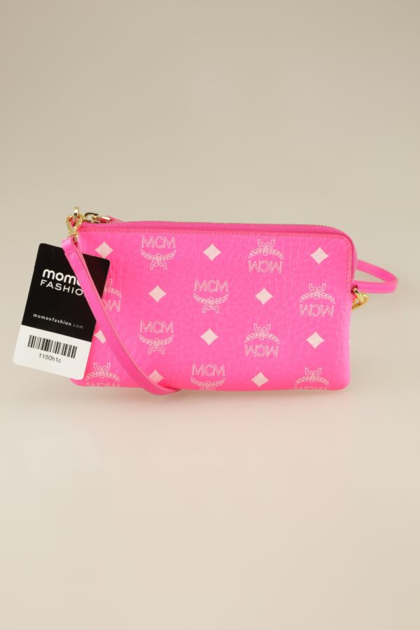 MCM Damen Handtasche, neon, Gr.