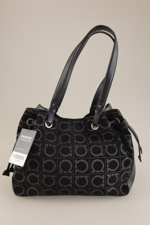 Salvatore Ferragamo Damen Handtasche, schwarz, Gr.