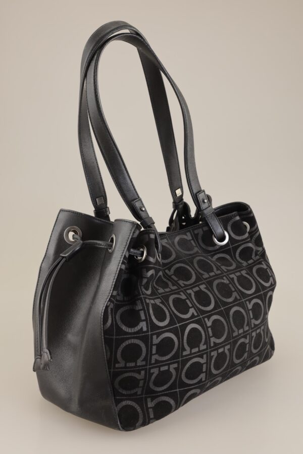 Salvatore Ferragamo Damen Handtasche, schwarz, Gr. – Bild 2