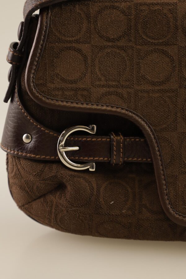 Salvatore Ferragamo Damen Handtasche, braun, Gr. – Bild 3
