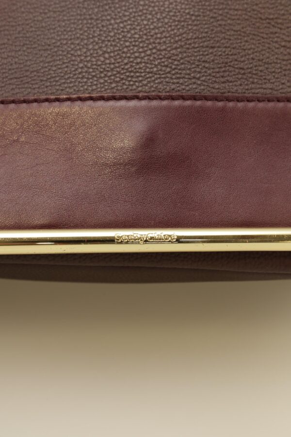 See by Chloe Damen Handtasche, bordeaux, Gr. – Bild 3