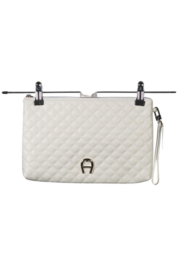 Aigner Damen Handtasche, weiß, Gr.