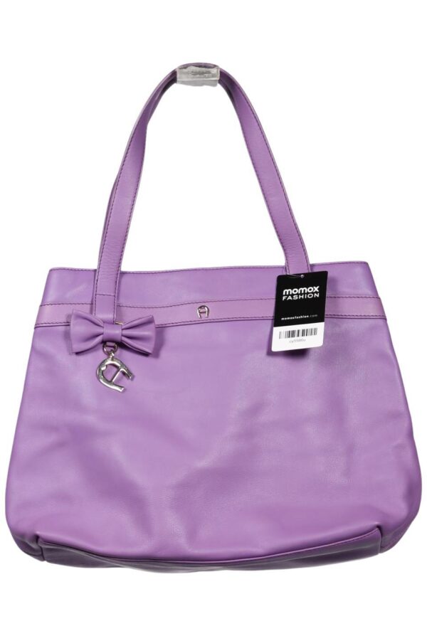 Aigner Damen Handtasche, flieder, Gr.