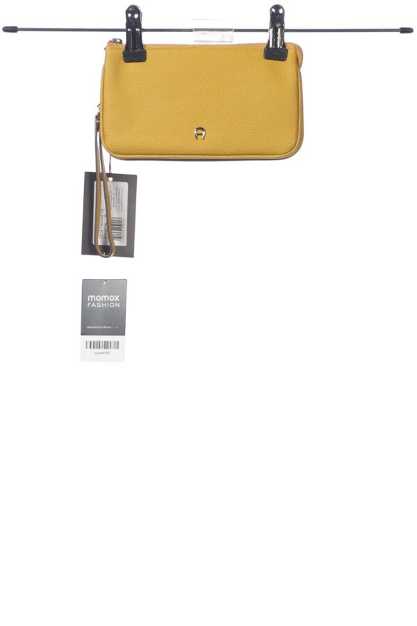 Aigner Damen Handtasche, gelb, Gr.