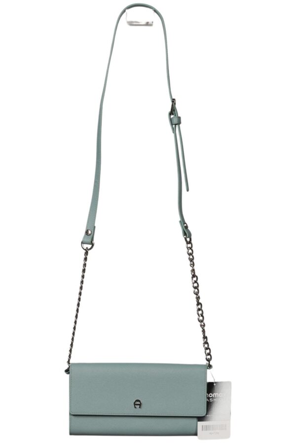 Aigner Damen Handtasche, türkis, Gr.
