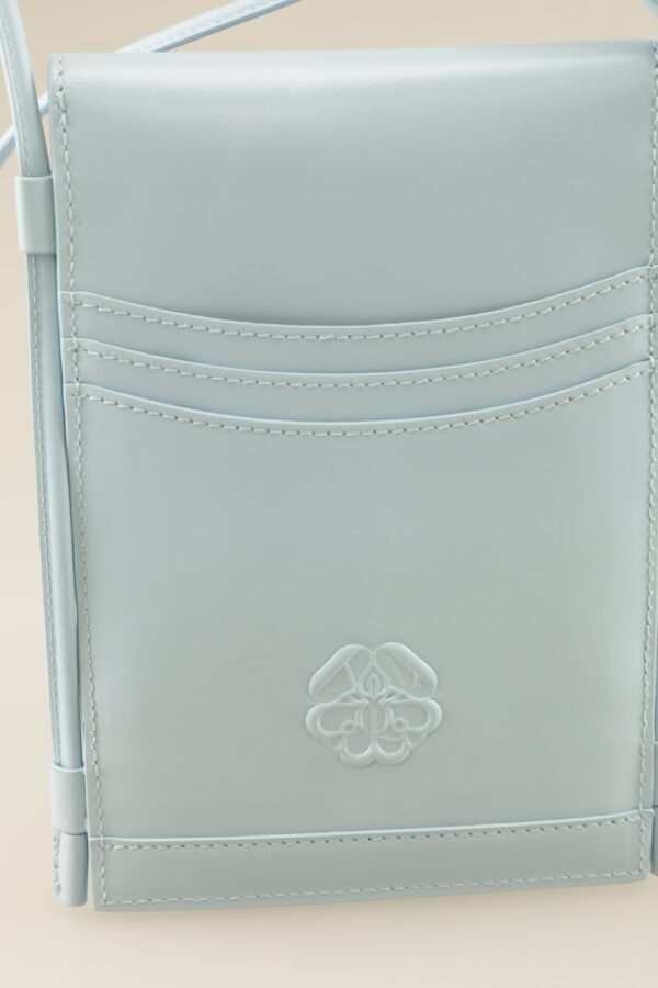 Alexander McQueen Damen Handtasche, hellblau, Gr. – Bild 3
