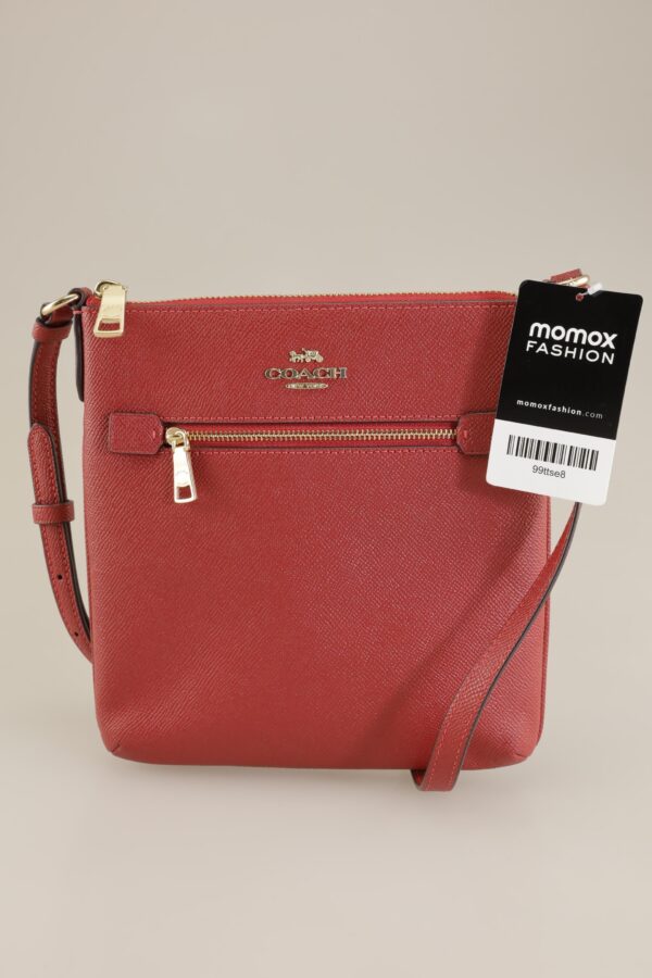 Coach Damen Handtasche, rot, Gr.