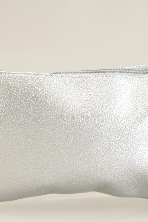 Longchamp Damen Handtasche, silber, Gr. – Bild 3