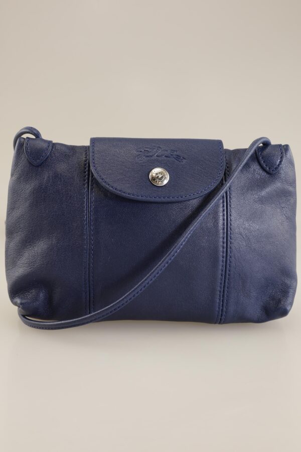 Longchamp Damen Handtasche, marineblau, Gr.