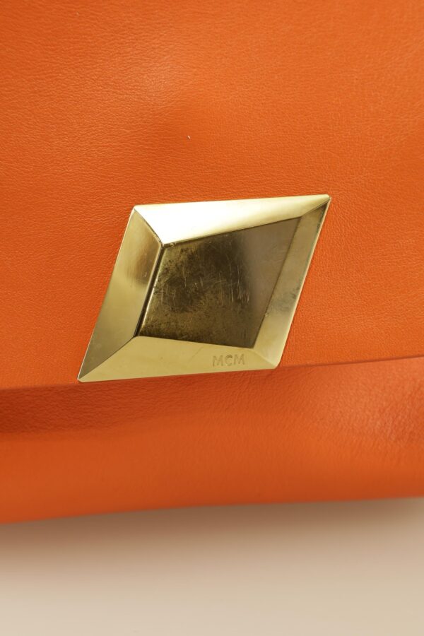 MCM Damen Handtasche, orange, Gr. – Bild 3