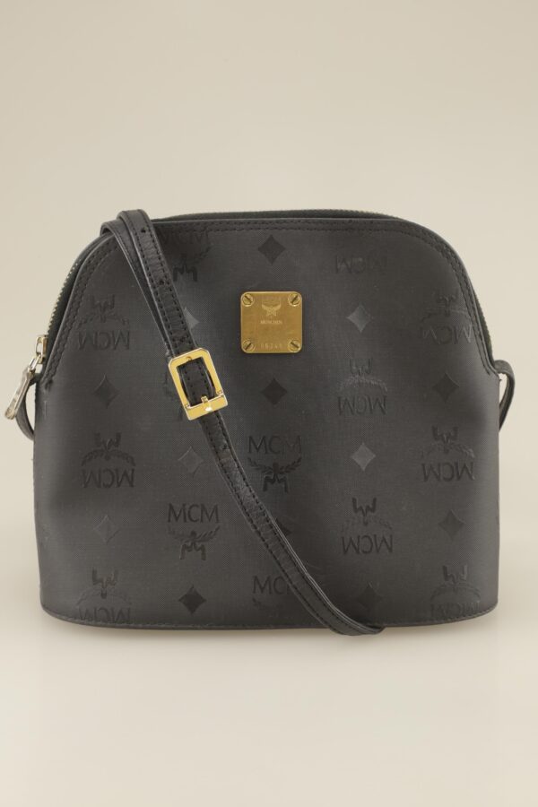 MCM Damen Handtasche, schwarz, Gr.