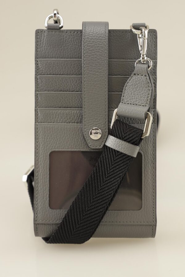 MCM Damen Handtasche, grau, Gr.