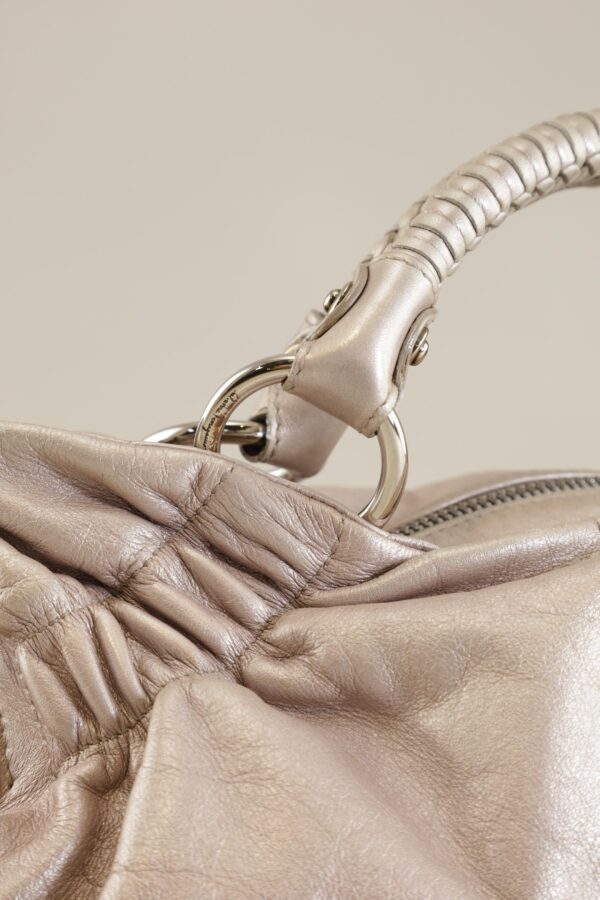 Salvatore Ferragamo Damen Handtasche, beige, Gr. – Bild 3